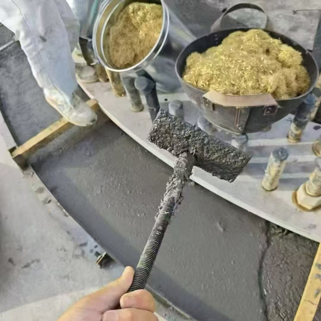 卧龙C120钢纤维高强无收灌浆料 轧机压缩机汽轮机发电机锻压设备底座灌浆材料